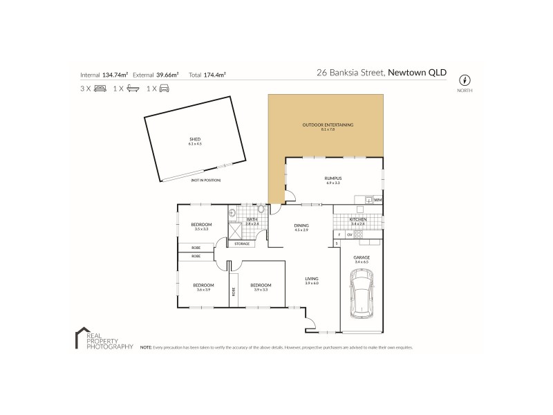 26 Banksia Street, Newtown QLD 4350 Floorplan