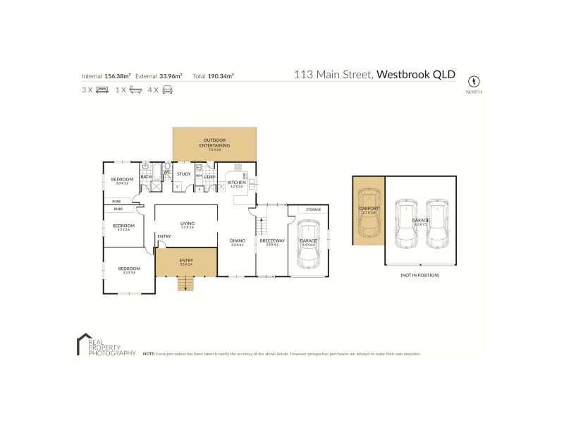 113 Main Street, Westbrook QLD 4350 Floorplan