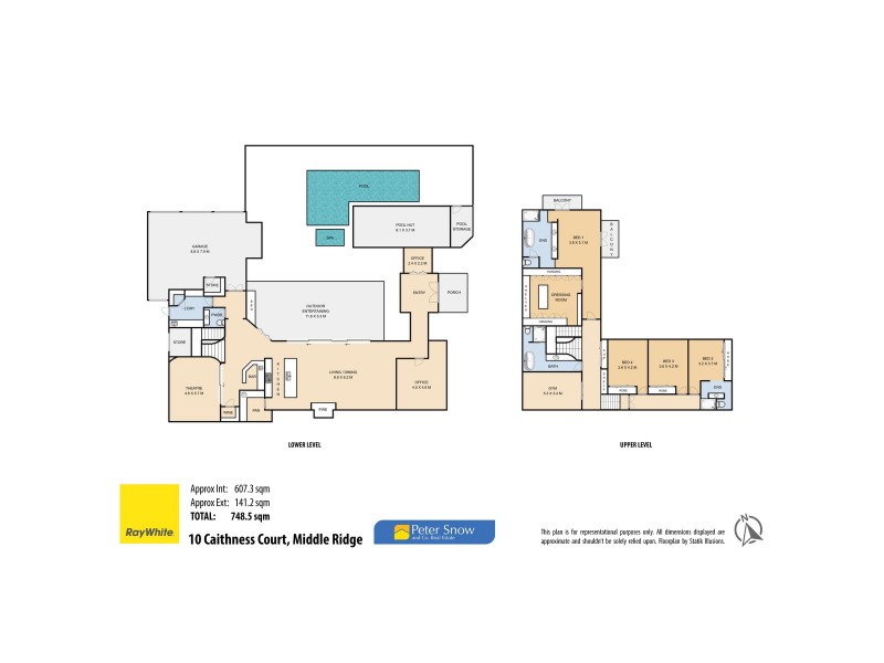 10 Caithness Court, Middle Ridge QLD 4350 Floorplan