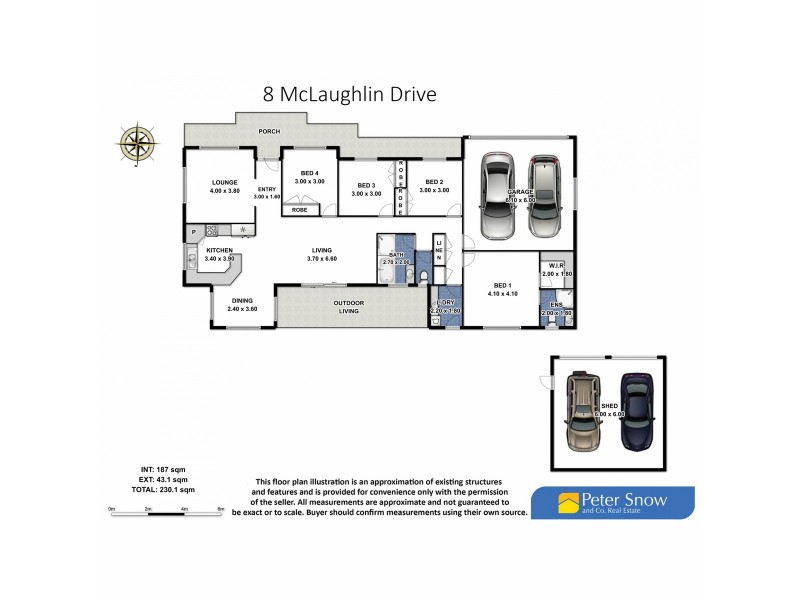 8 McLachlan Drive, Highfields QLD 4352 Floorplan