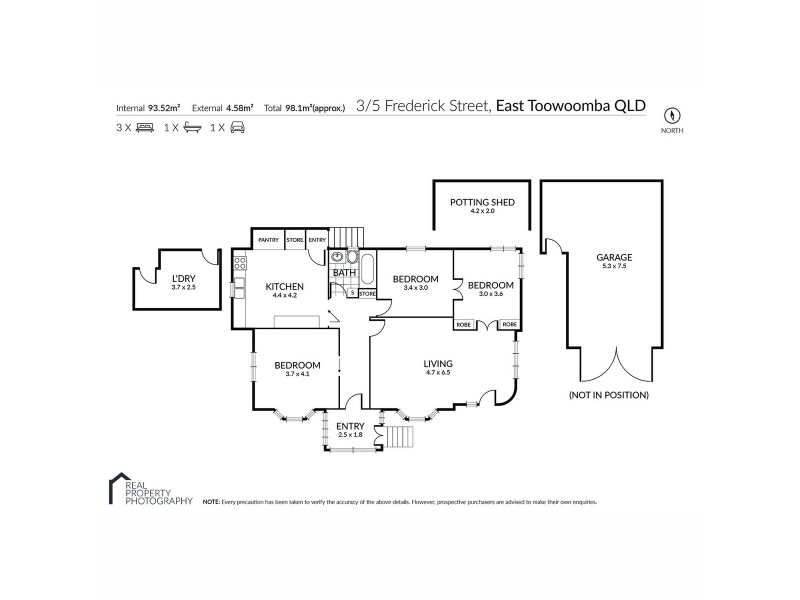3-5 Frederick Street, East Toowoomba QLD 4350 Floorplan