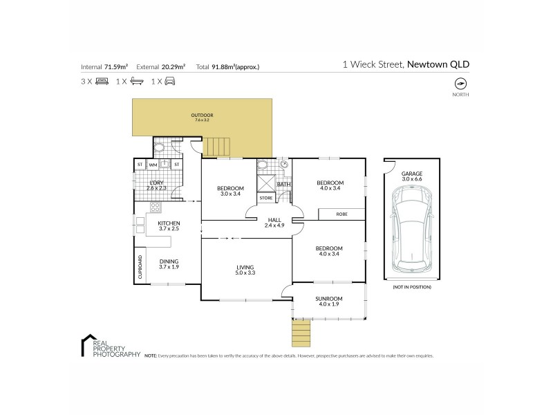 1 Wieck Street, Newtown QLD 4350 Floorplan