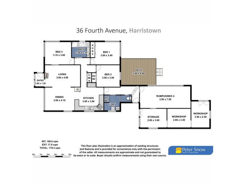 36 Fourth Avenue, Harristown QLD 4350 Floorplan