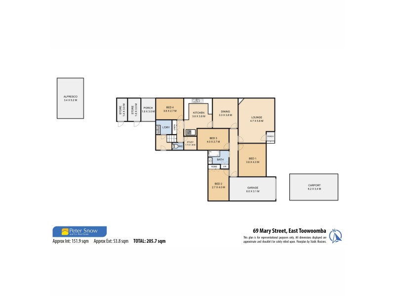 69 Mary Street, East Toowoomba QLD 4350 Floorplan