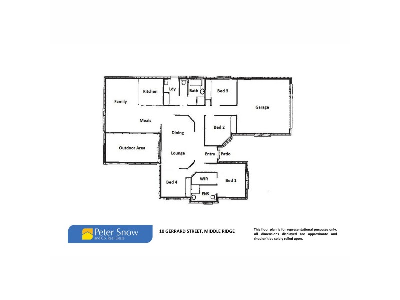 10 Gerrard Street, Middle Ridge QLD 4350 Floorplan