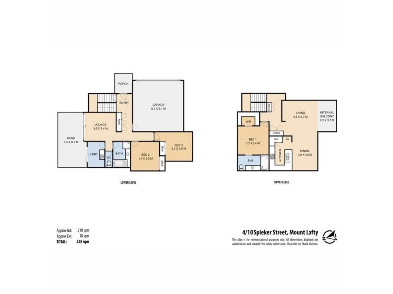 4/10 Spieker Street, Mount Lofty QLD 4350 Floorplan