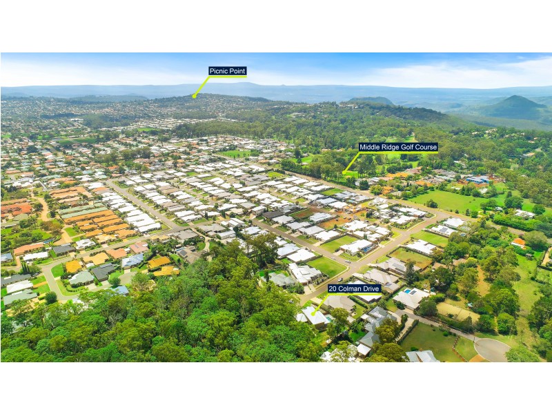 20 Colman Drive, Middle Ridge QLD 4350