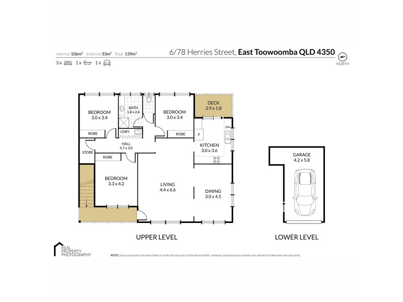 6/78 Herries Street, East Toowoomba QLD 4350 Floorplan