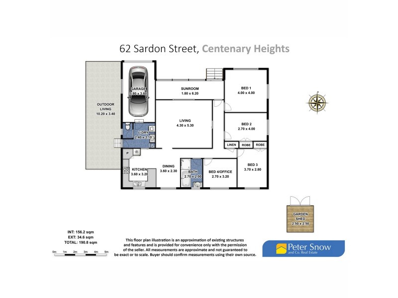62 Sardon Street, Centenary Heights QLD 4350 Floorplan
