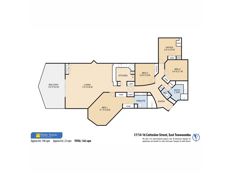 17/14-16 Cottesloe Street, East Toowoomba QLD 4350 Floorplan