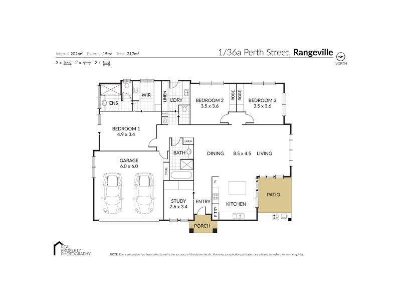 1/36a Perth Street, Rangeville QLD 4350 Floorplan