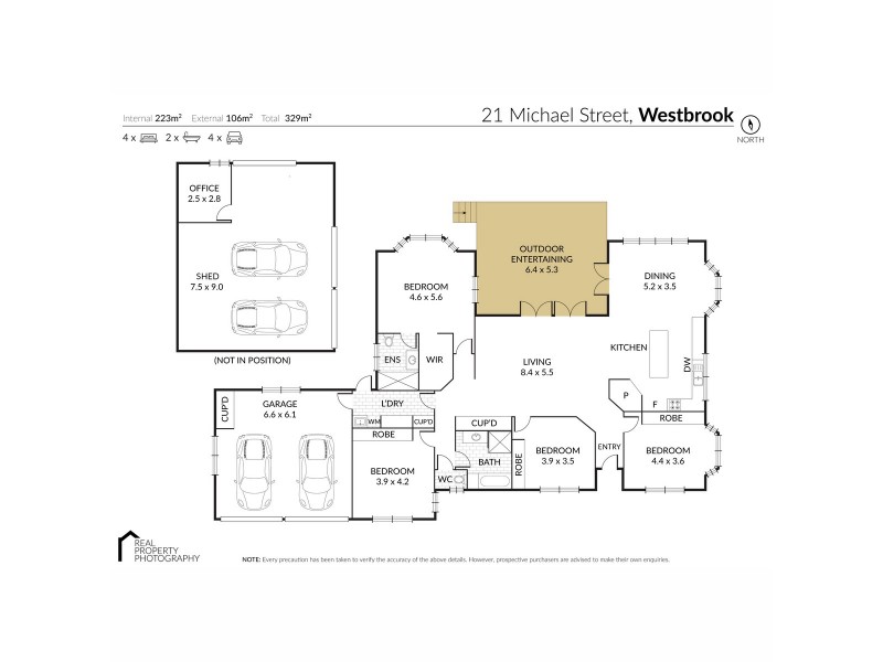 21 Michael Street, Westbrook QLD 4350 Floorplan