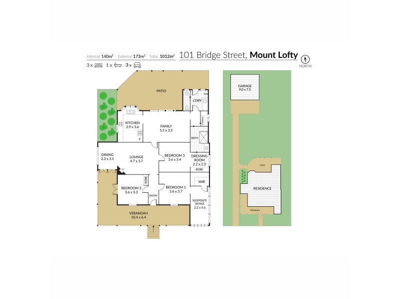 101 Bridge Street, Mount Lofty QLD 4350 Floorplan