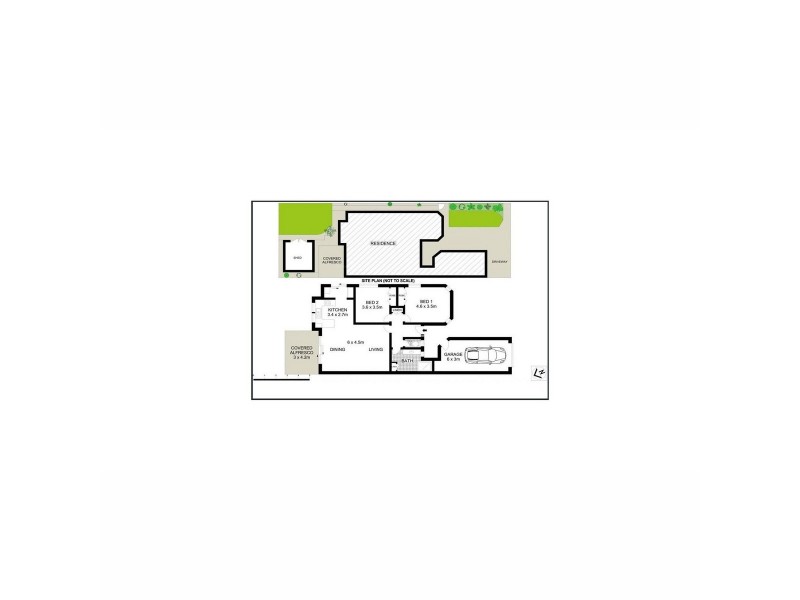 2/30 Horrocks Crescent, Kearneys Spring QLD 4350 Floorplan