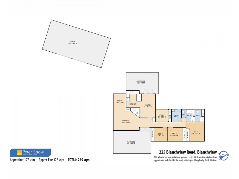 225 Blanchview Road, Blanchview QLD 4352 Floorplan
