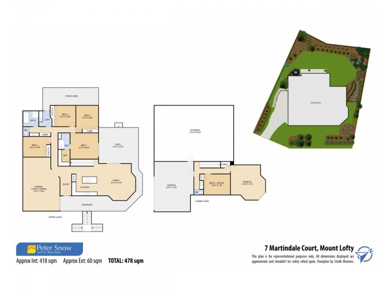 7 Martindale Court, Mount Lofty QLD 4350 Floorplan