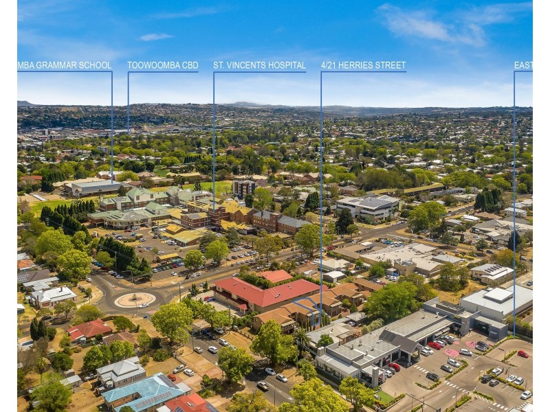 4/21 Herries Street, East Toowoomba QLD 4350