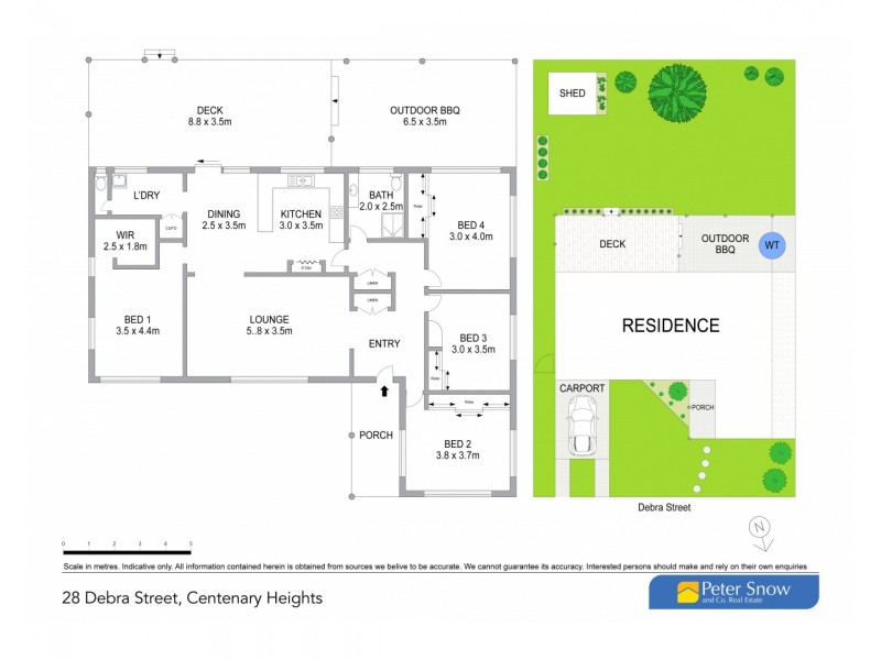28 Debra Street, Centenary Heights QLD 4350 Floorplan