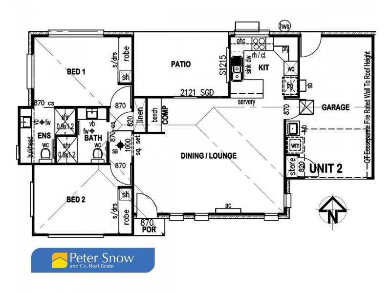 2/9 Berry Street, Newtown QLD 4350 Floorplan