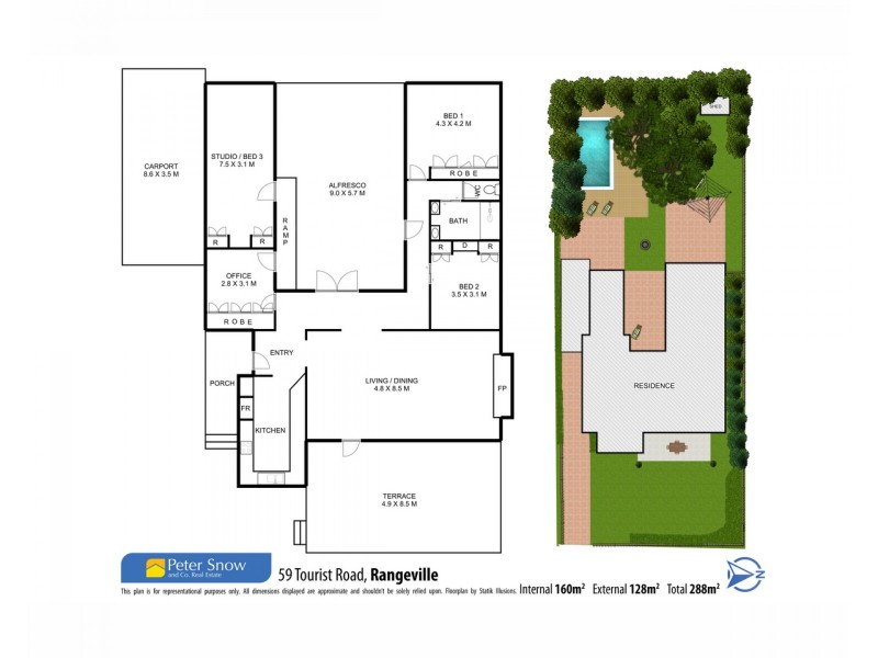 59 Tourist Road, Rangeville QLD 4350 Floorplan