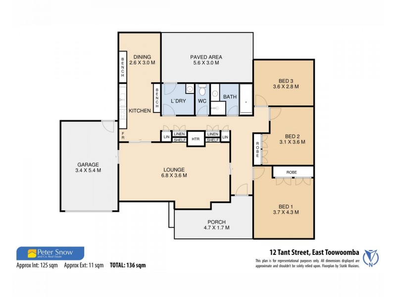12 Tant Street, East Toowoomba QLD 4350 Floorplan