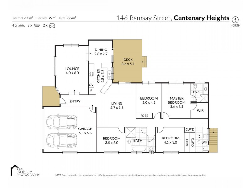 146 Ramsay Street, Centenary Heights QLD 4350 Floorplan