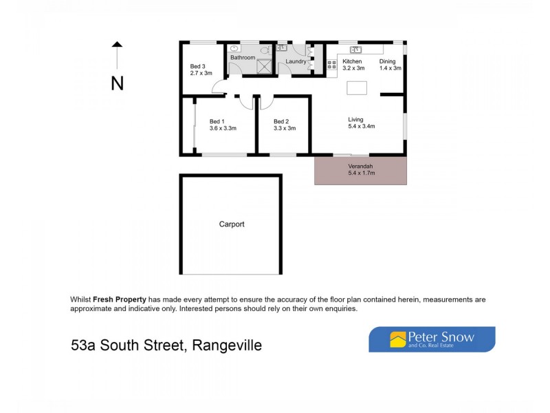 53a South Street, Rangeville QLD 4350 Floorplan