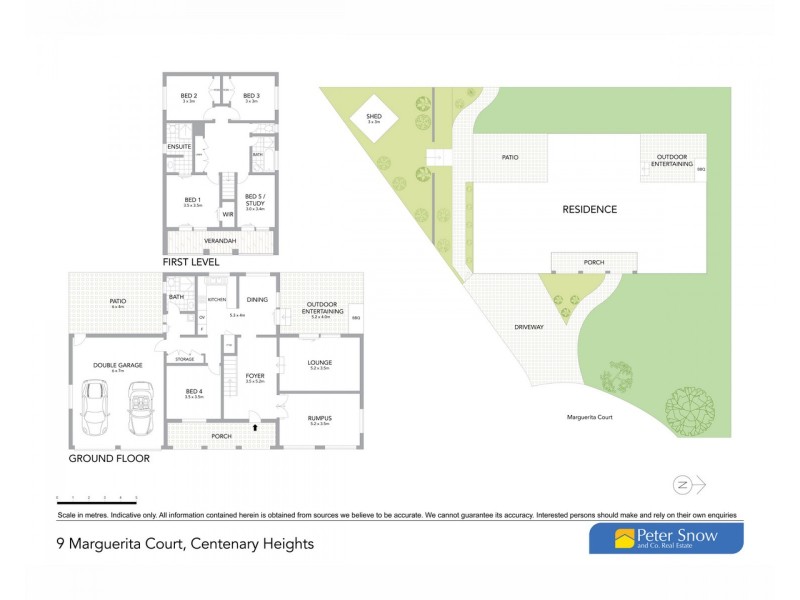 9 Marguerita Court, Centenary Heights QLD 4350 Floorplan