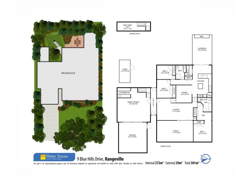 9 Blue Hills Drive, Rangeville QLD 4350 Floorplan