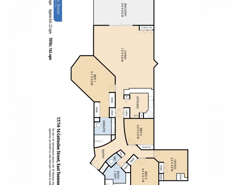 17/14-16 Cottesloe Street, East Toowoomba QLD 4350 Floorplan