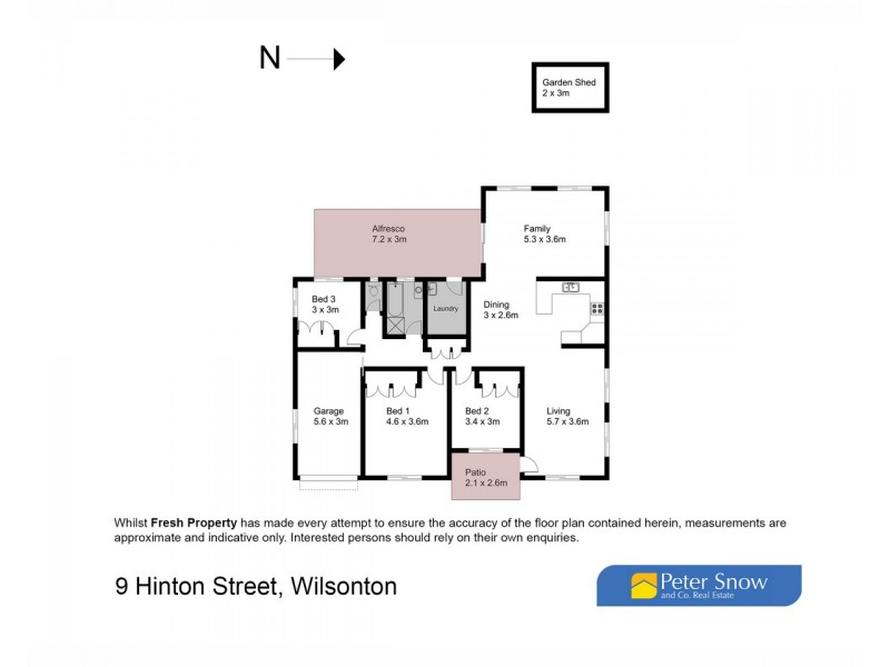 9 Hinton Street, Wilsonton QLD 4350 Floorplan