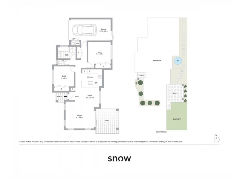 1/5 Gatfield Street, Newtown QLD 4350 Floorplan