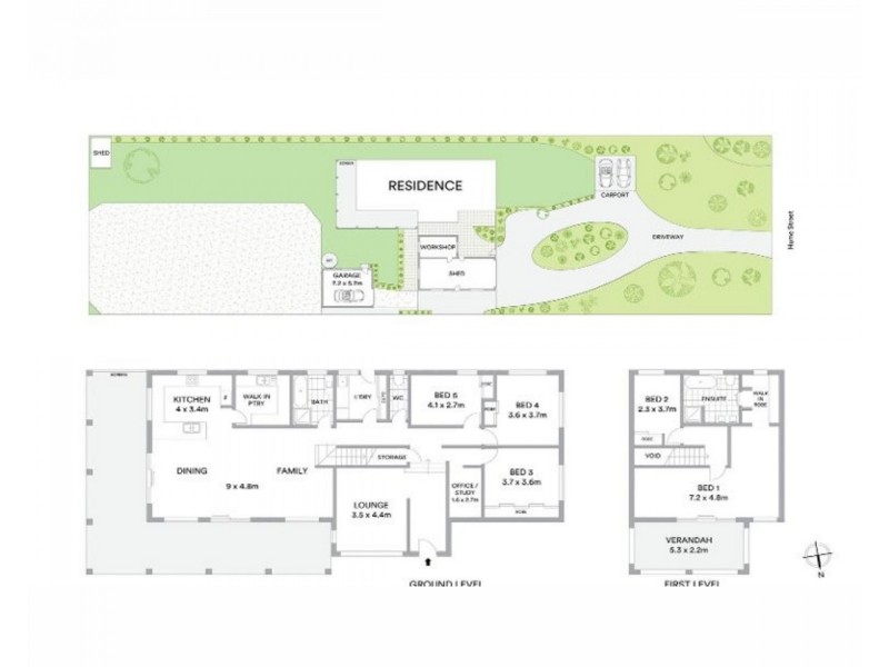 444 Hume Street, Middle Ridge QLD 4350 Floorplan