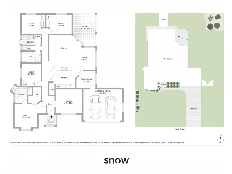 1 Ethan Street, Middle Ridge QLD 4350 Floorplan