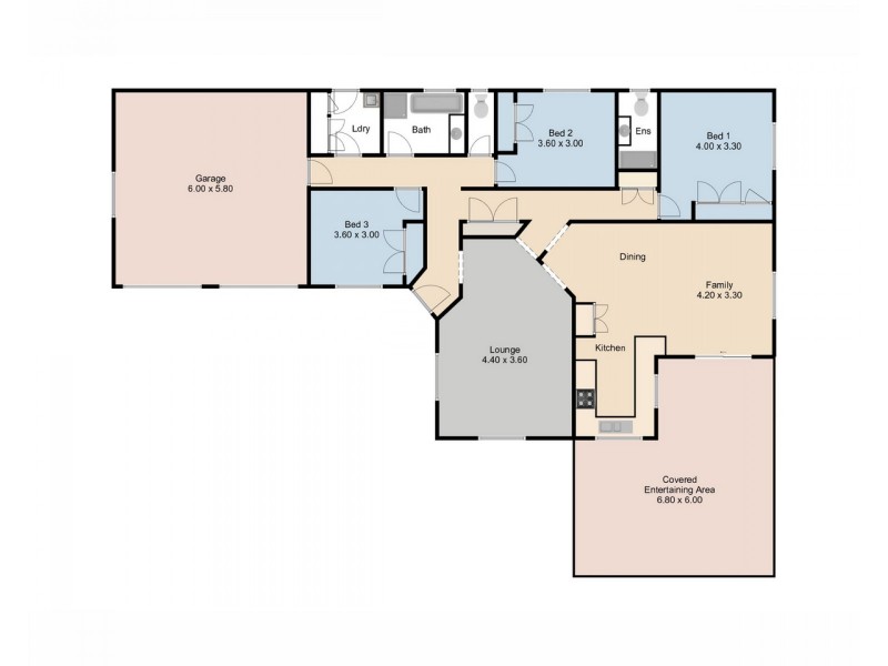 3 Glover Close, Kearneys Spring QLD 4350 Floorplan