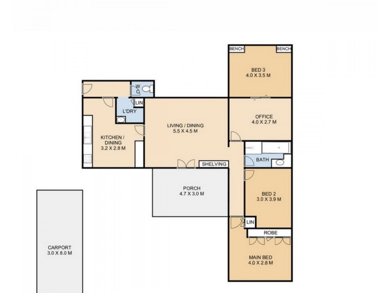 14A Herries Street, East Toowoomba QLD 4350 Floorplan