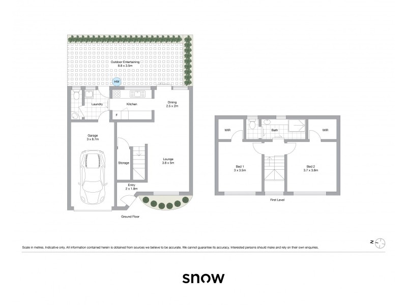 2/81 North Street, Harlaxton QLD 4350 Floorplan