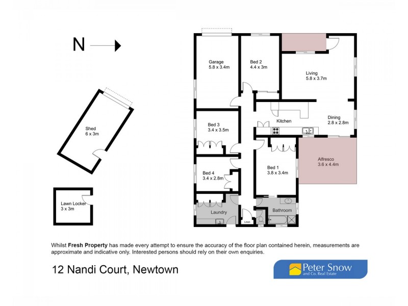 12 Nandi Court, Newtown QLD 4350 Floorplan