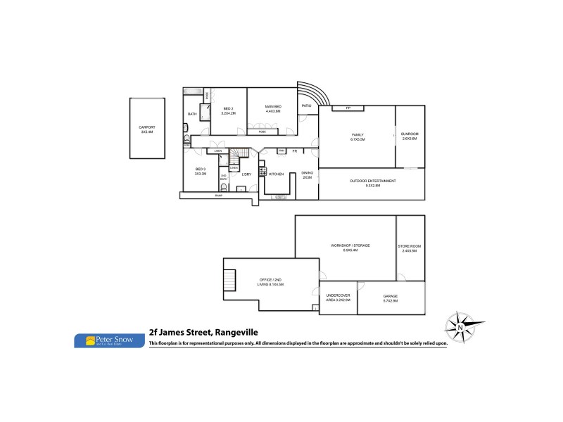 2F James Street, Rangeville QLD 4350 Floorplan