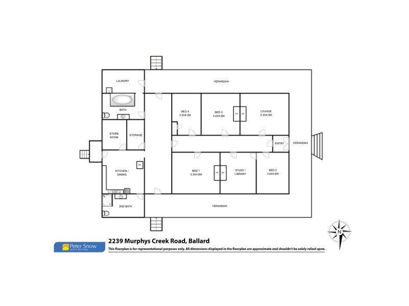 2239 Murphys Creek Road, Ballard QLD 4352 Floorplan