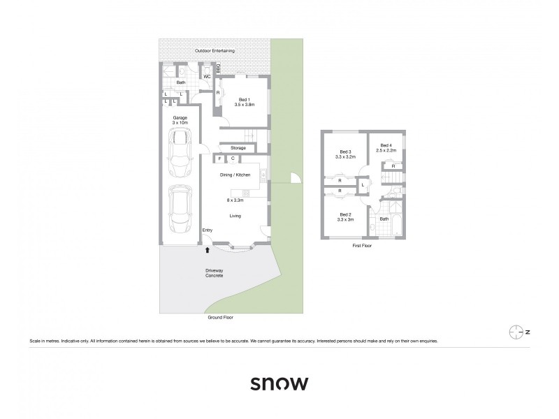 3/77 Kearney Street, Kearneys Spring QLD 4350 Floorplan