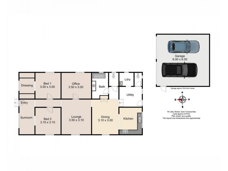 16 Lilley Street, East Toowoomba QLD 4350 Floorplan