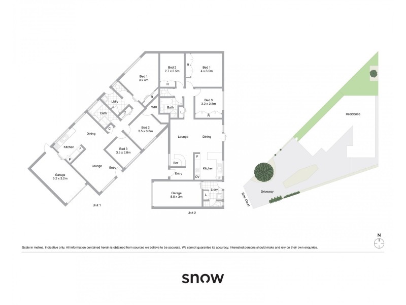 1 & 2/11 Beer Court, Kearneys Spring QLD 4350 Floorplan