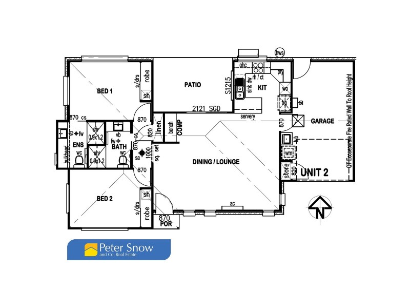 2/9 Berry Street, Toowoomba City QLD 4350 Floorplan