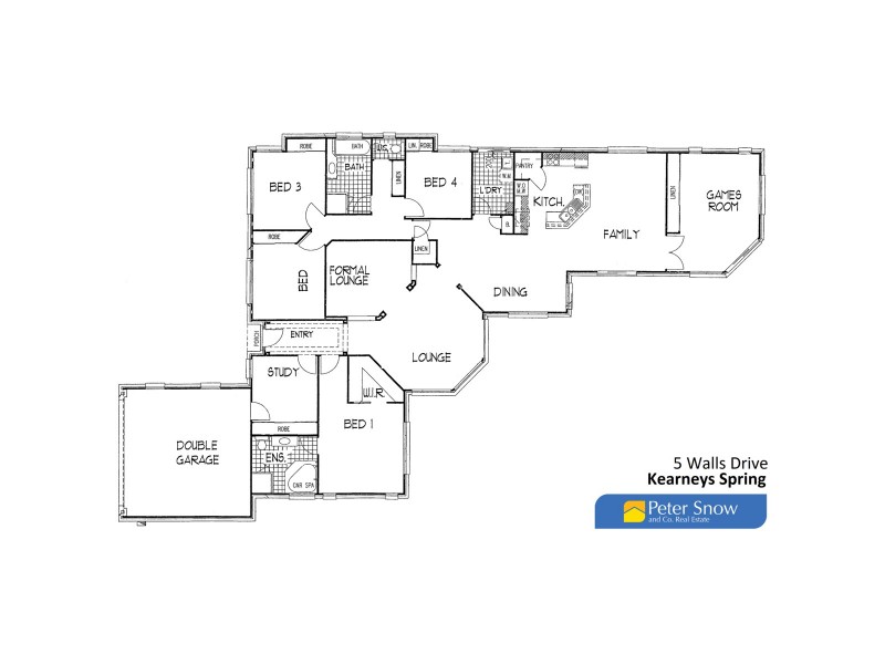 5 Walls Drive, Kearneys Spring QLD 4350 Floorplan