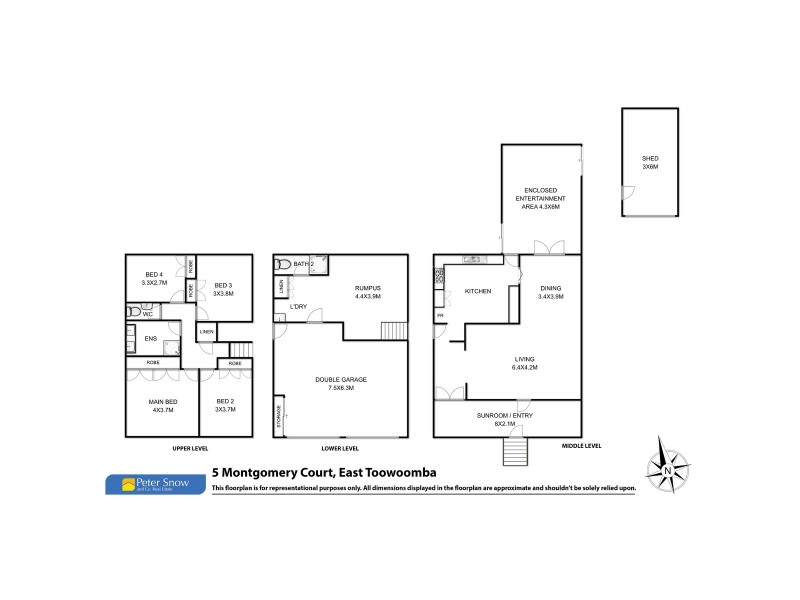 5 Montgomery Court, East Toowoomba QLD 4350 Floorplan