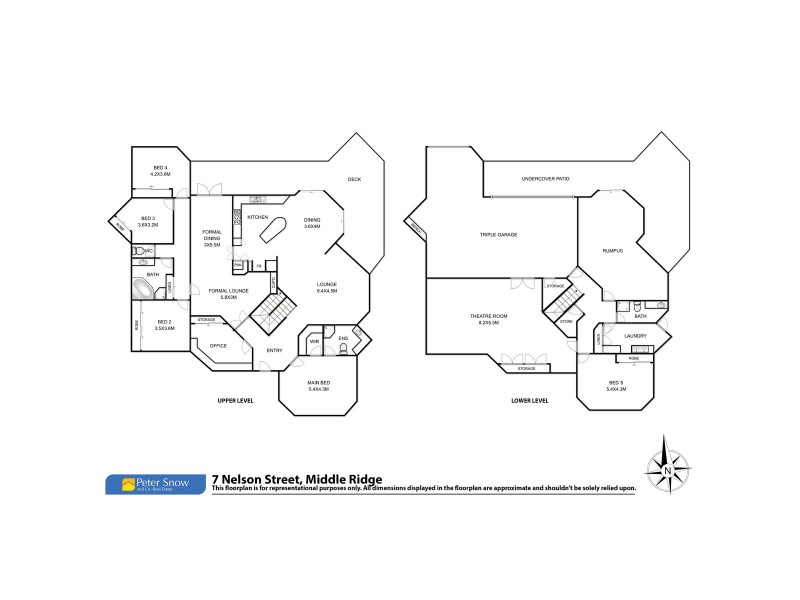 7 Nelson Street, Middle Ridge QLD 4350 Floorplan