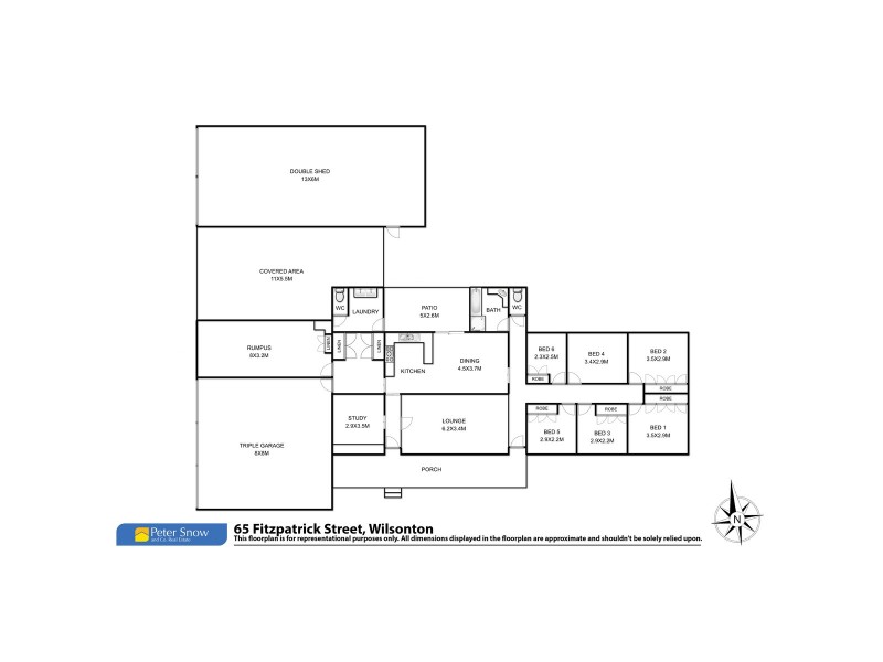 65 Fitzpatrick Street, Wilsonton QLD 4350 Floorplan