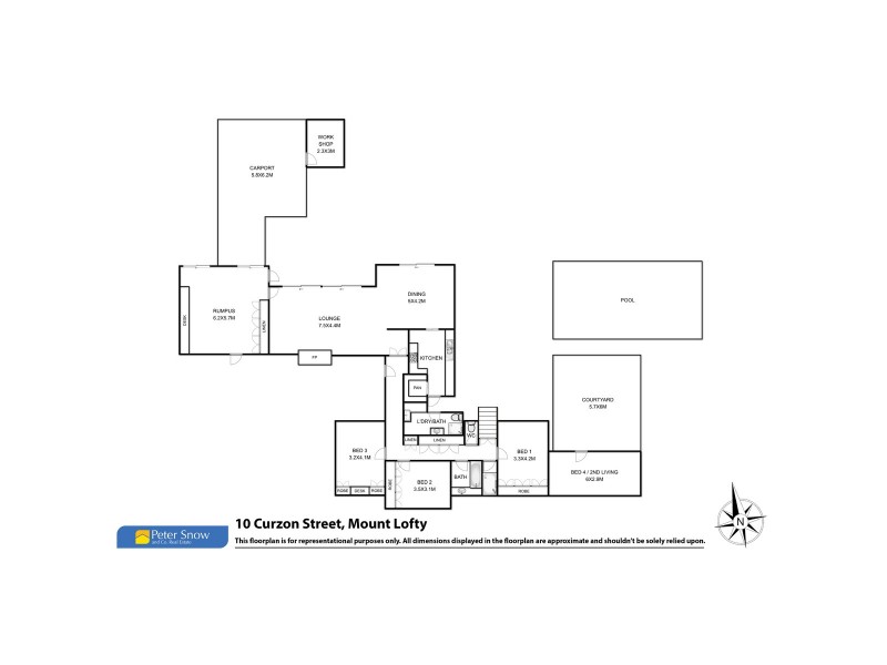 10 Curzon Street, Mount Lofty QLD 4350 Floorplan