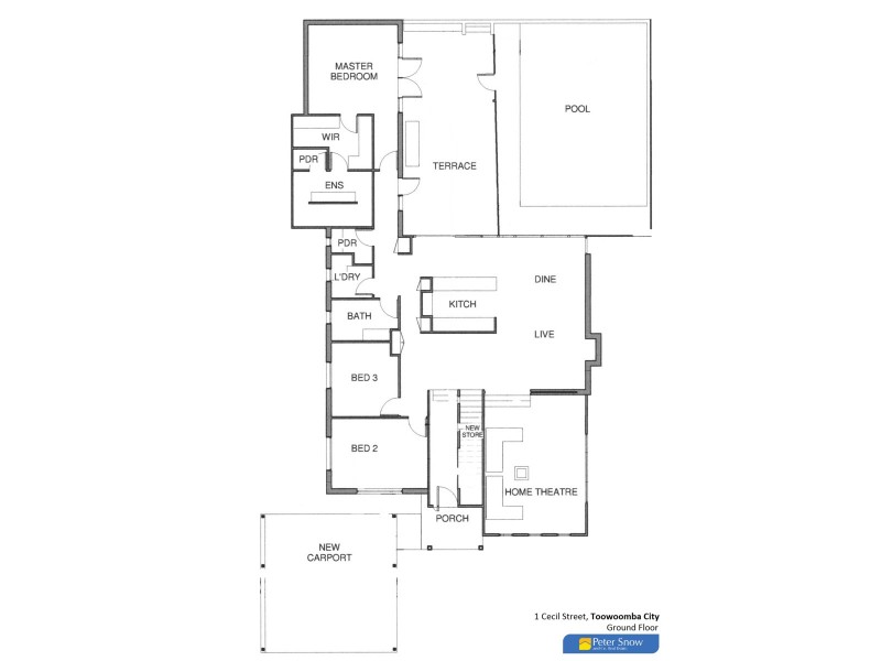 1 Cecil Street, Toowoomba City QLD 4350 Floorplan